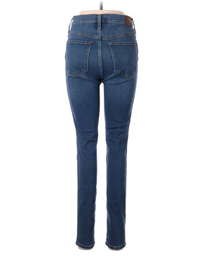 High-Rise Skinny Tall 10" High-Rise Roadtripper Supersoft Jeans In Playford Wash in Dark Wash waist size - 28 T